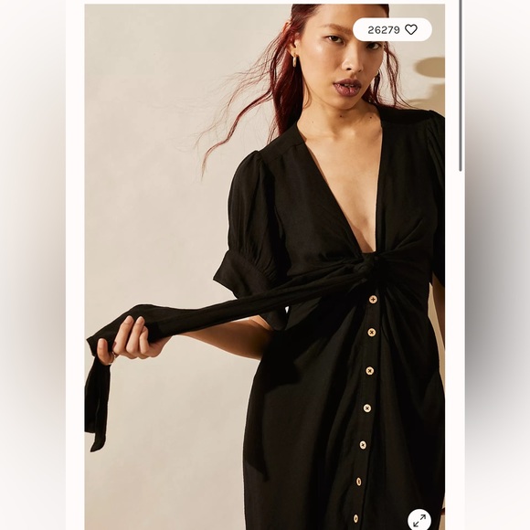 Free People Vintage Summer Midi Dress - Picture 2 of 8